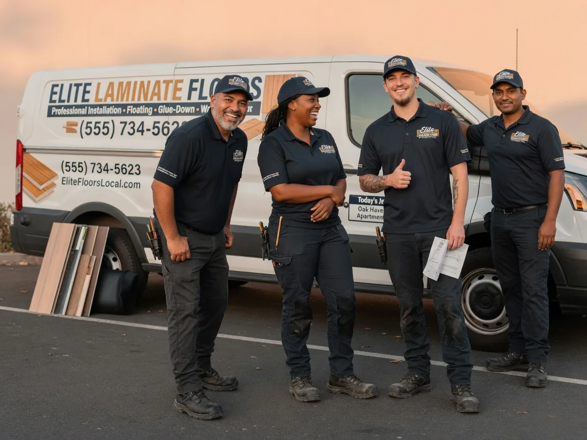 Laminate flooring installation company in Rayland, OH